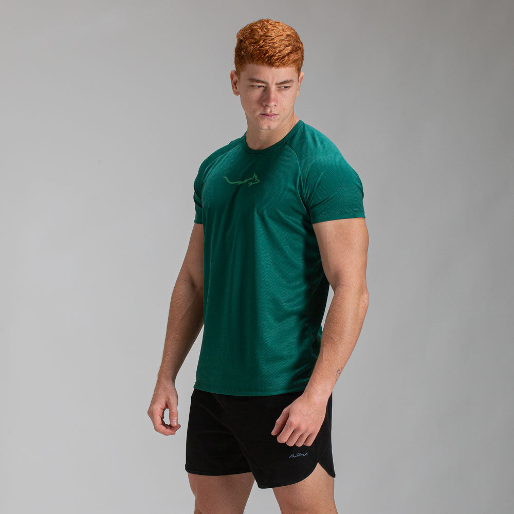 Camiseta Dry Fit New Move Verde Bandeira