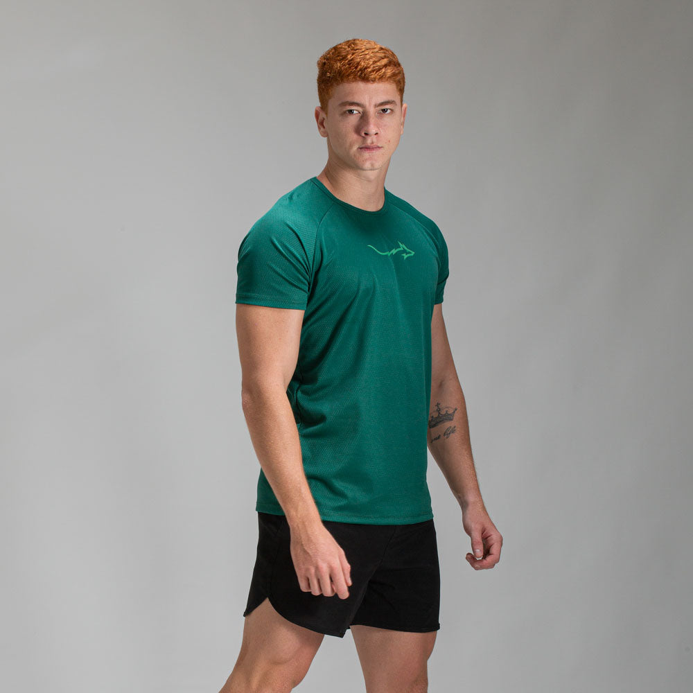 Camiseta Dry Fit New Move Verde Bandeira