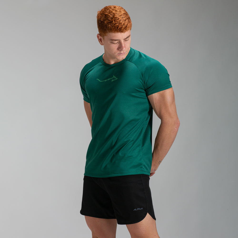 Camiseta Dry Fit New Move Verde Bandeira