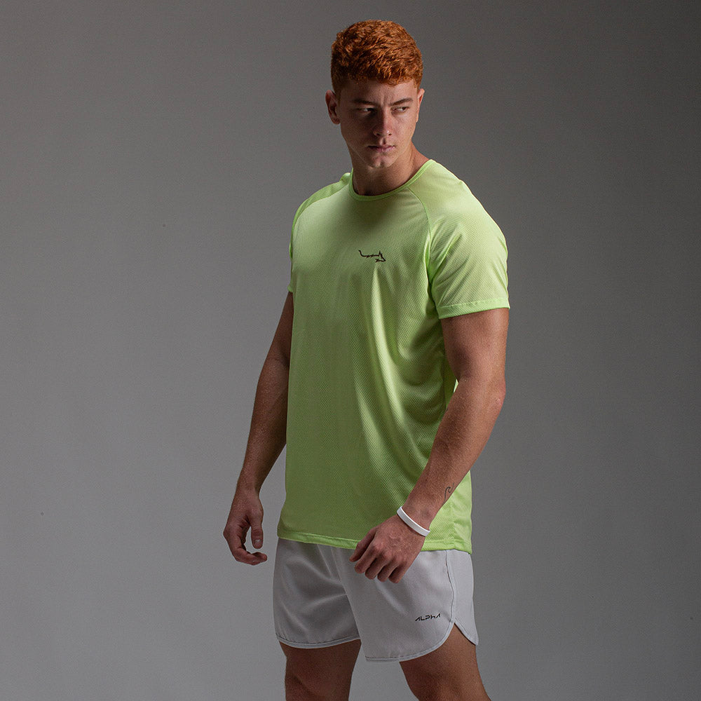 Camiseta Dry Fit New Move Verde Limão