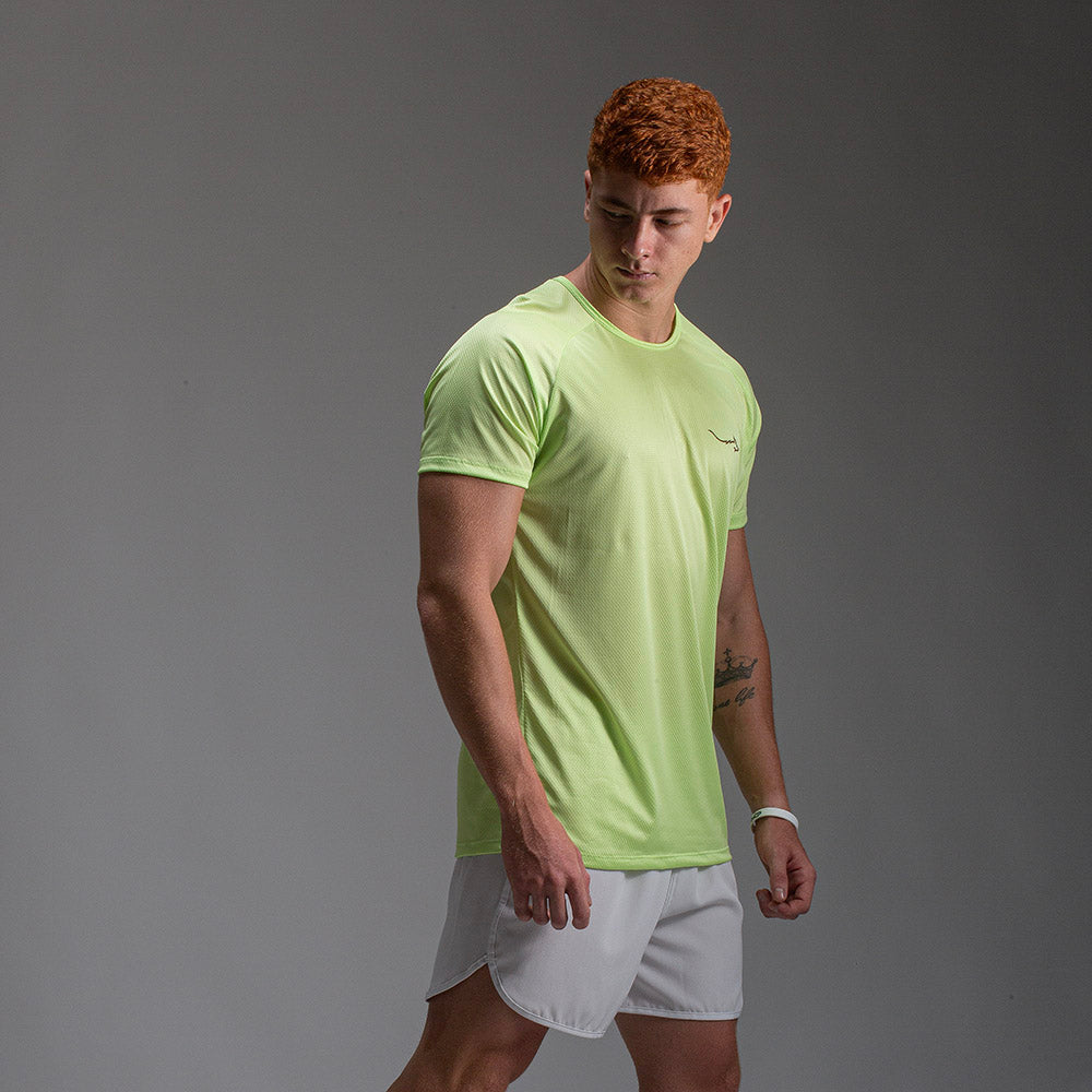 Camiseta Dry Fit New Move Verde Limão