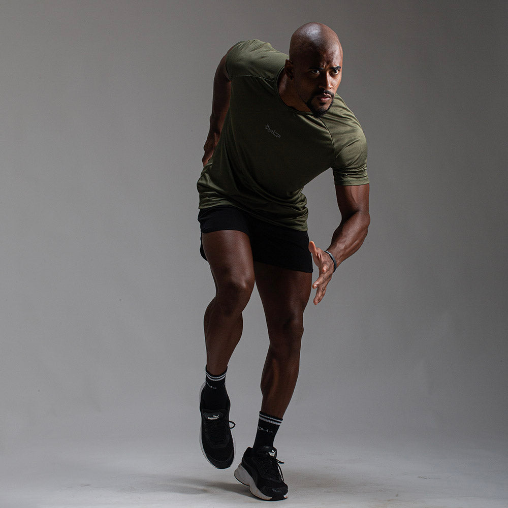 Camiseta Dry Fit New Tenacity Verde Uva