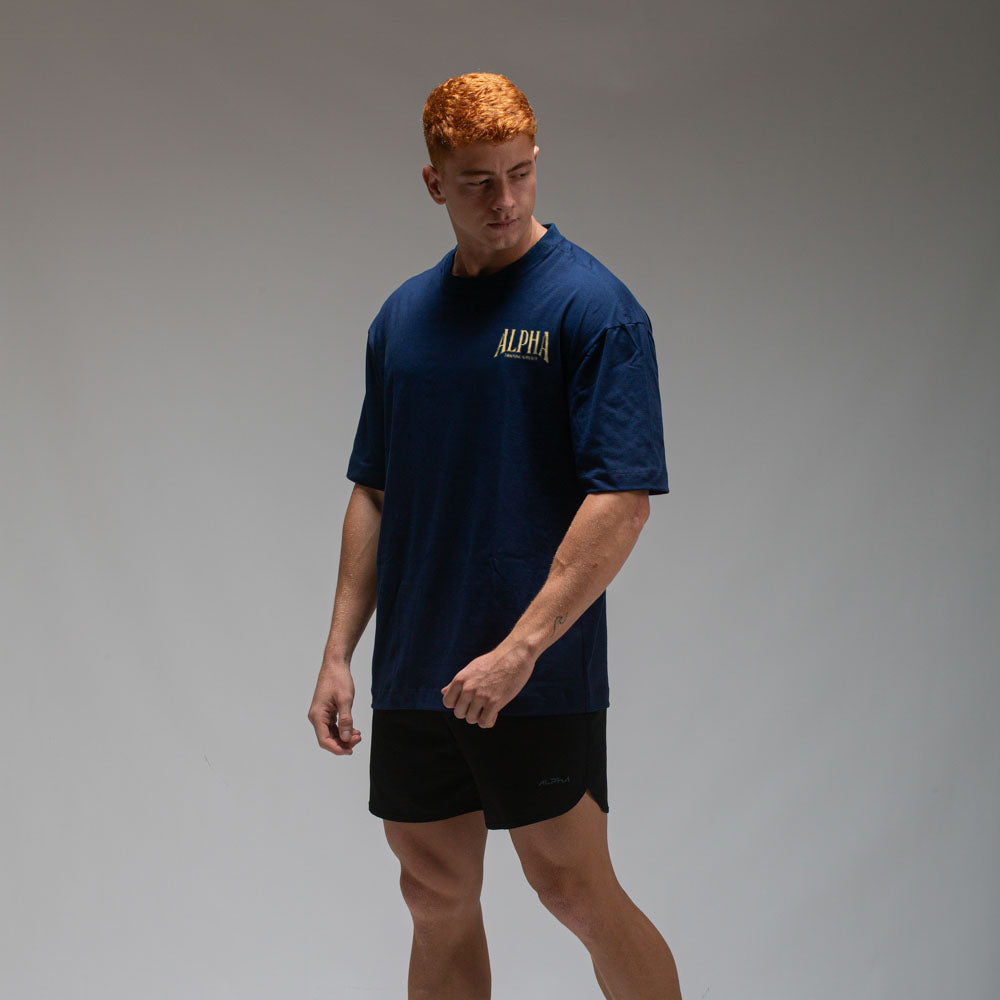 Camiseta Oversized Classic Azul Marinho