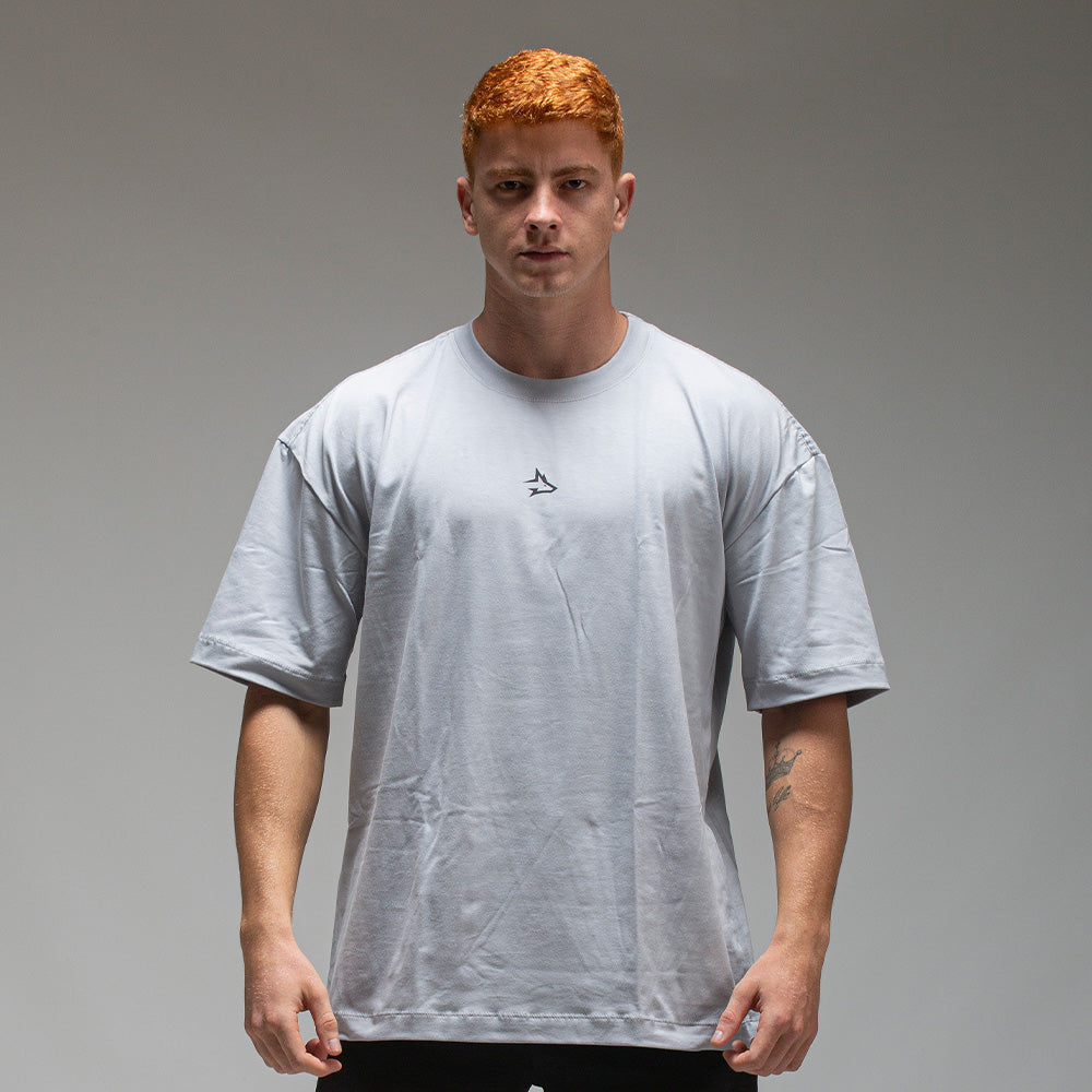 Camiseta Oversized Heavy Cinza