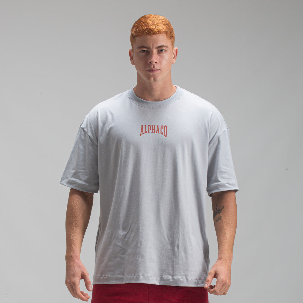 Camiseta Oversized Legacy Cinza