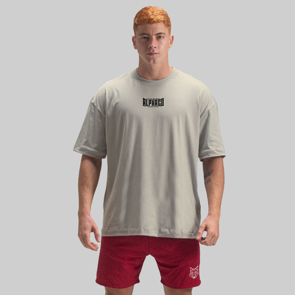 Camiseta Oversized Solid Off White