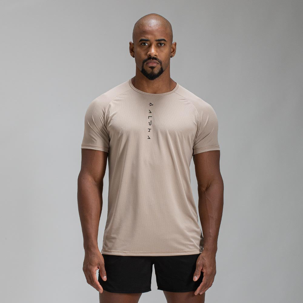Camiseta Dry Fit Perspective Caqui Monk
