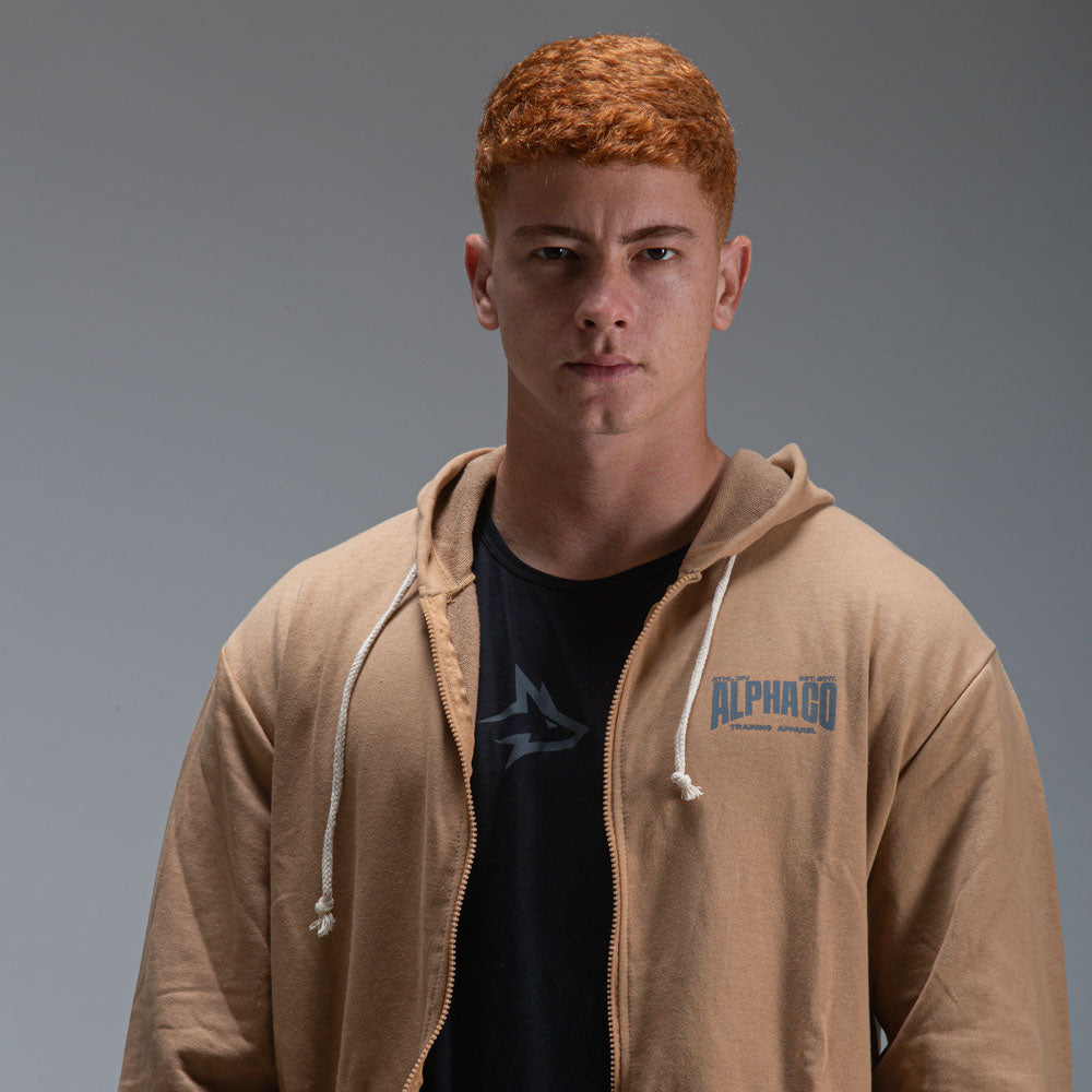 Casaco Moletom Strong Marrom