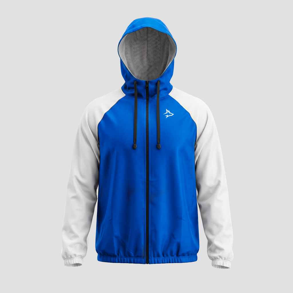 Corta Vento Com Capuz Order Lupus Azul