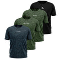 Kit 4 Dry Fit Dia de Treino em Dobro