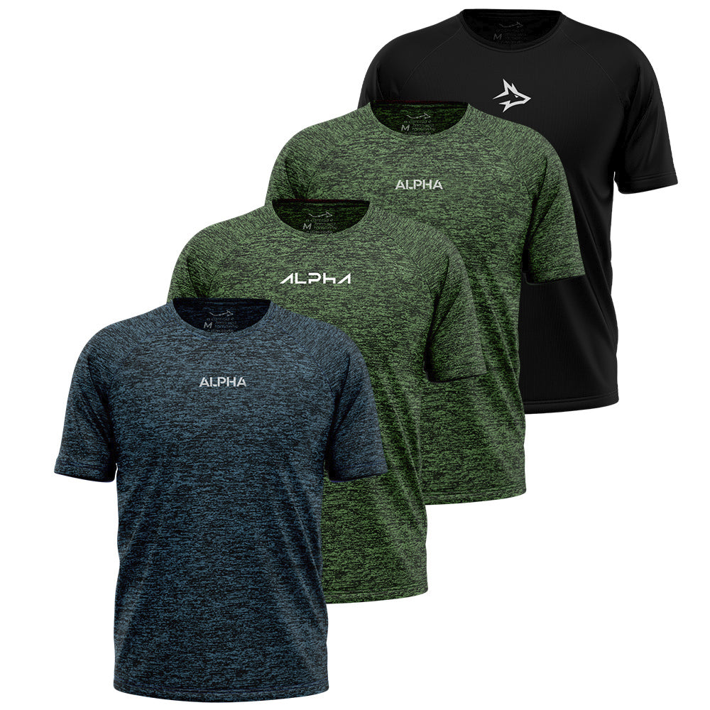 Kit 4 Dry Fit Dia de Treino em Dobro