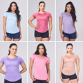 Kit 6 Camisetas Dry Feminina: Treino todos os dias