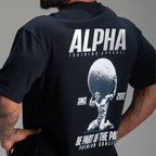 Camiseta Oversized Power Preto