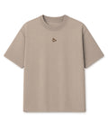 Camiseta Oversized Lupus Bege Duna
