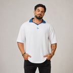 Camiseta Oversized Retrô Lupus Branco Origem