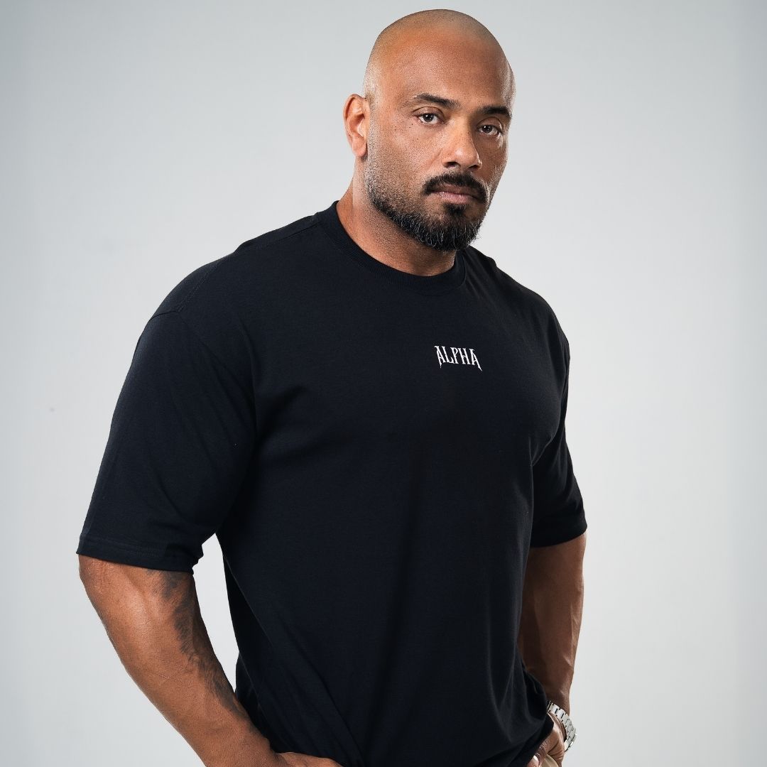 Camiseta Oversized Rage Preto