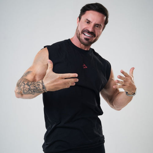 Regata Machão Oversized Hunter Preto