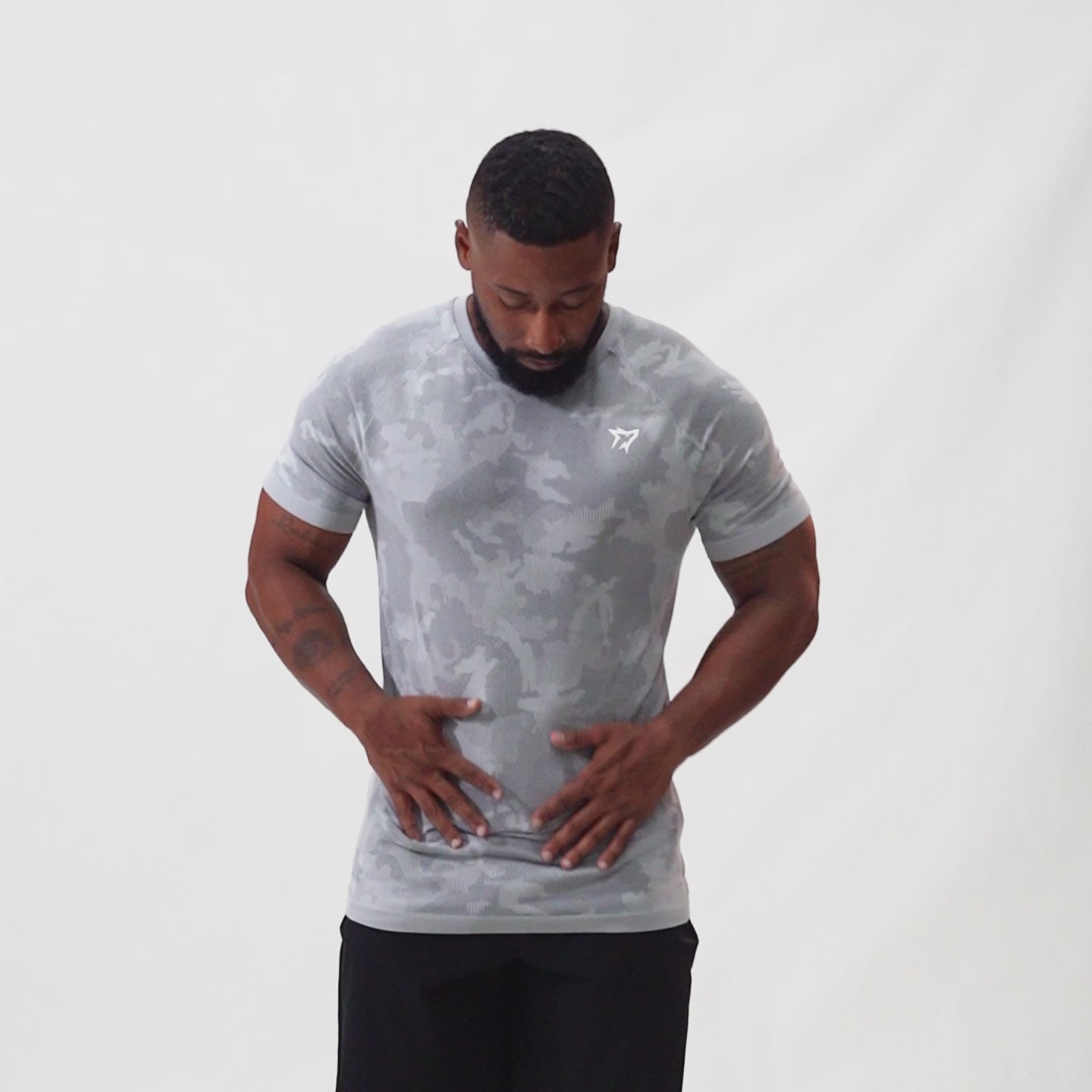 Camiseta Apex Dry New Lupus Cinza Gelo - Sem Costura