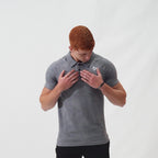 Camisa Polo Apex Dry New Lupus Cinza - Sem Costura