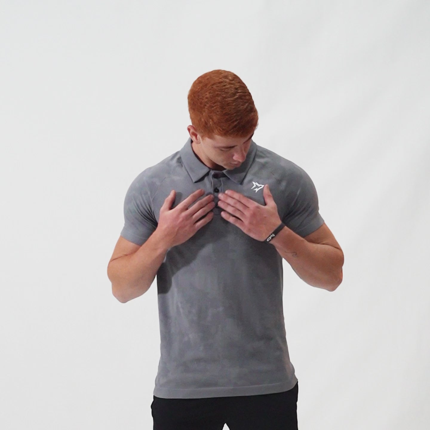 Camisa Polo Apex Dry New Lupus Cinza - Sem Costura