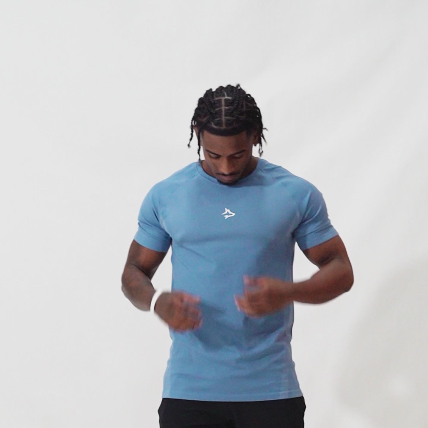 Camiseta Apex Dry Iron Azul Petróleo - Sem Costura