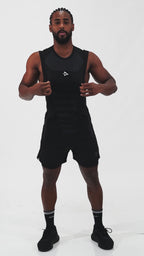 Regata Apex Dry Core Preto - Sem Costura