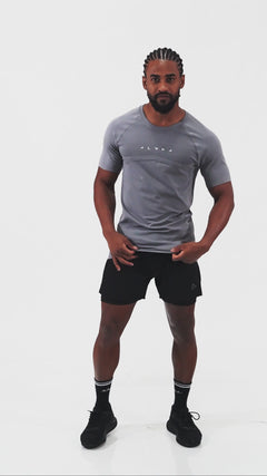Camiseta Apex Dry Evolution Cinza - Sem Costura