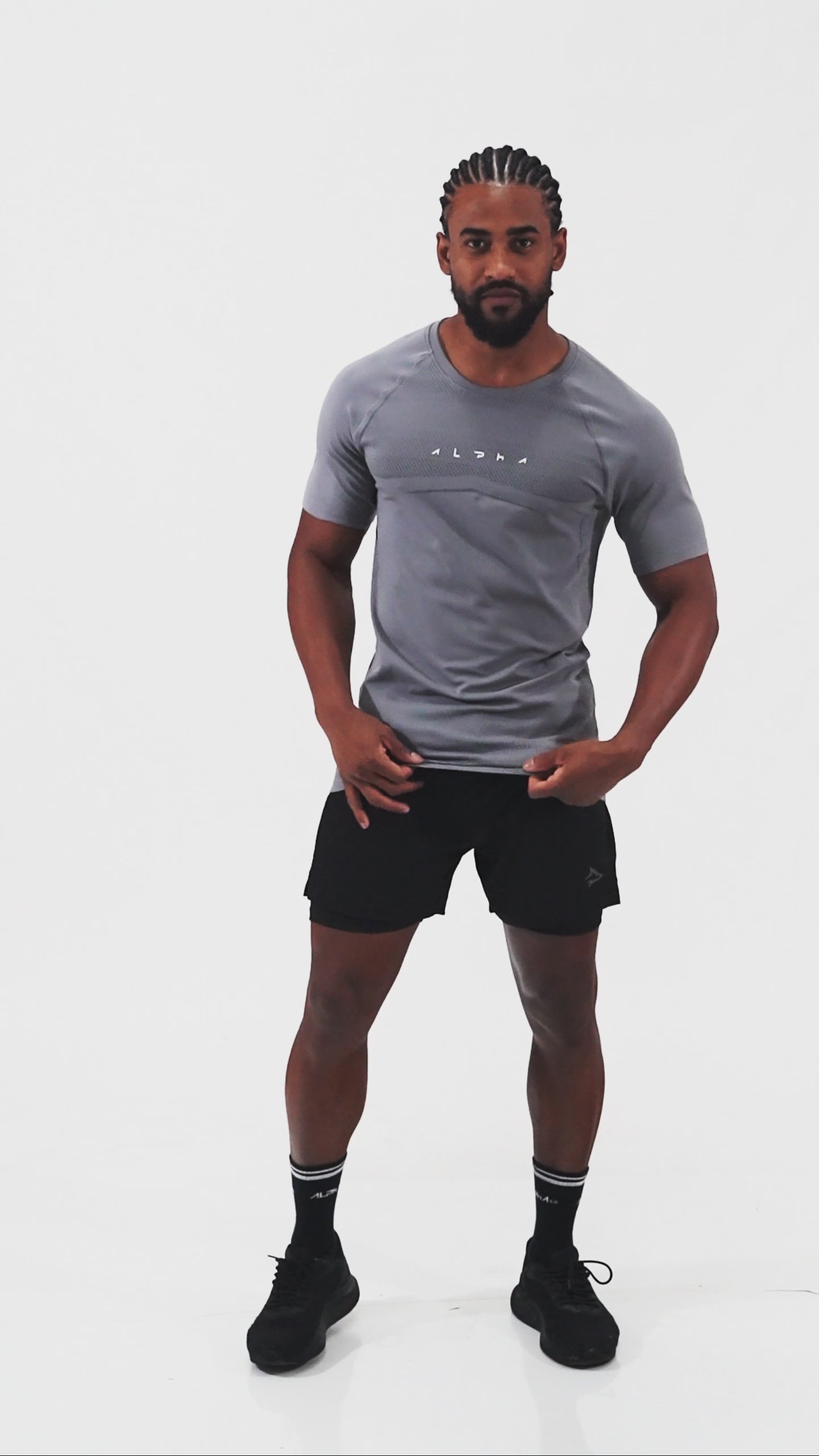 Camiseta Apex Dry Evolution Cinza - Sem Costura