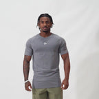 Camiseta Apex Dry Iron Cinza - Sem Costura
