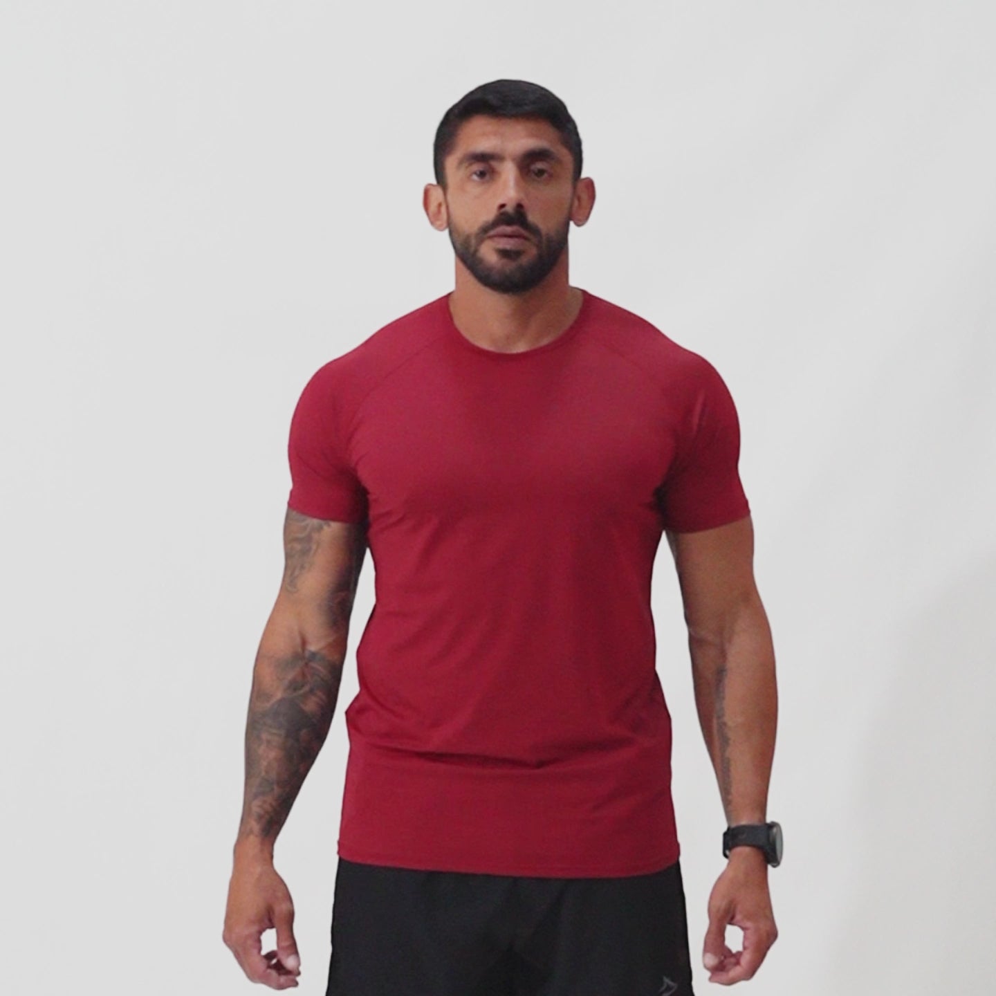 Camiseta Poliamida Thermo Lupus Vermelho Acerola