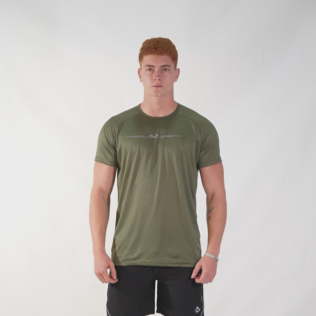 Camiseta Dry Fit Balance Verde Uva