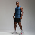 Regata Nadador Dry Fit Single Azul Mineral