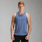 Regata Nadador Dry Fit Middle Lupus Azul Caribe