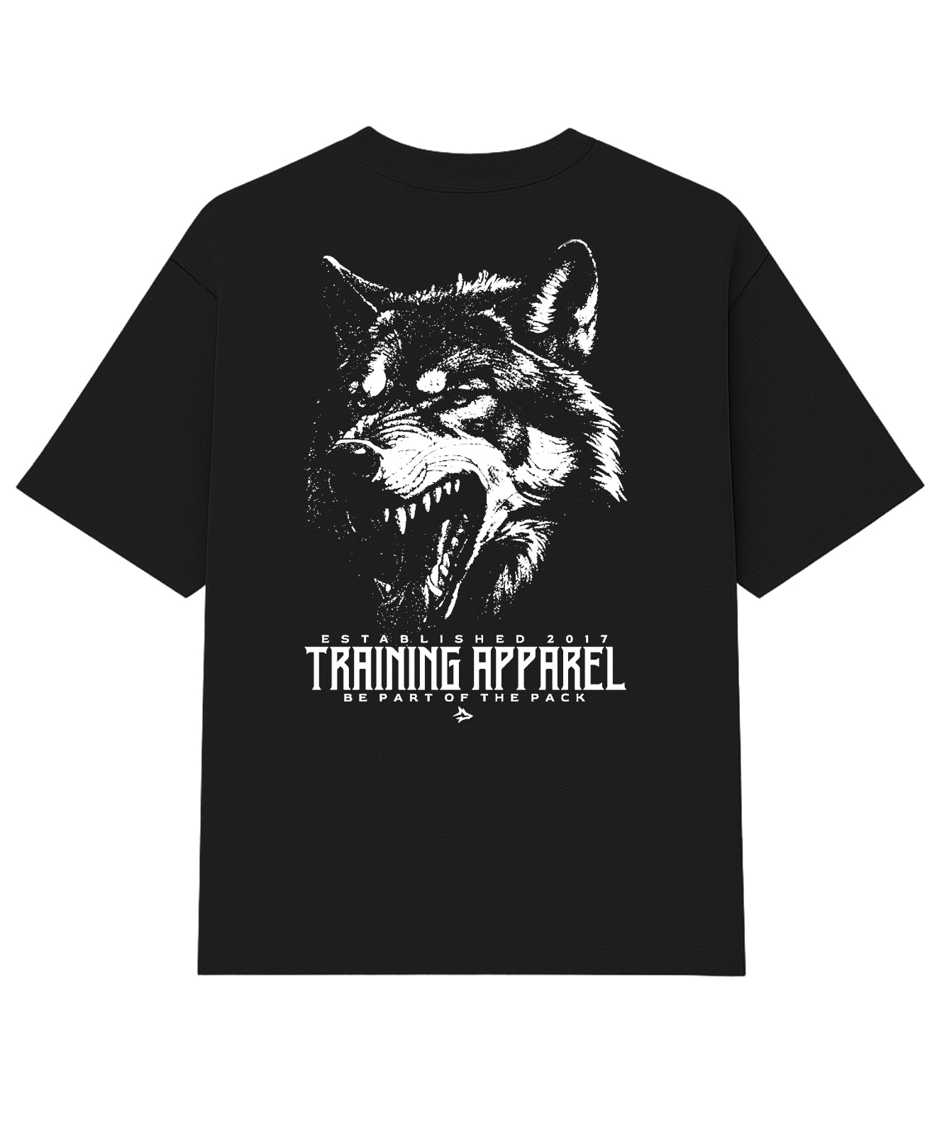 Camiseta Oversized Savage Preto – Alpha