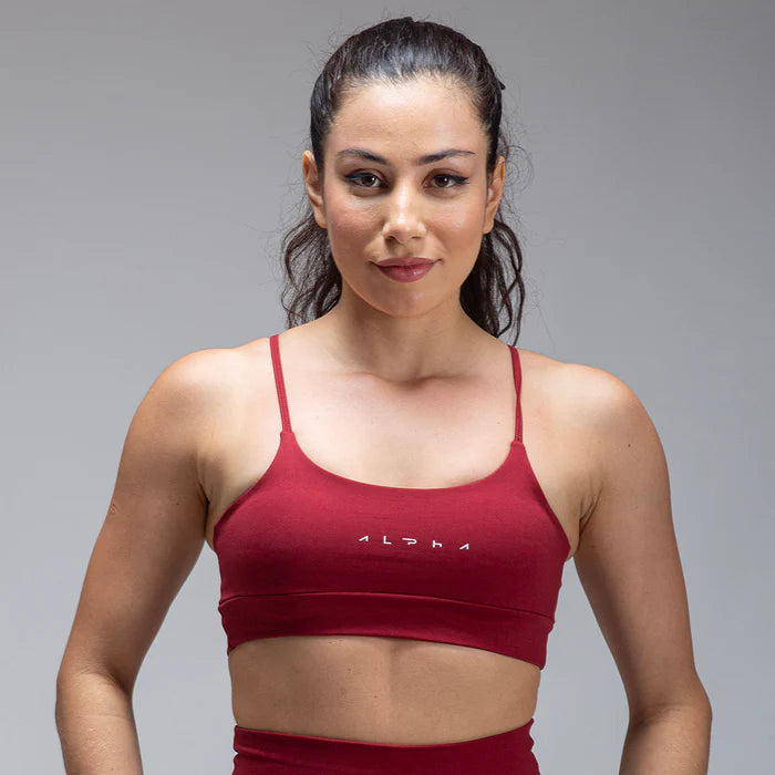 Conjunto Basic Feminino Top e Calça - New Horizon Vinho